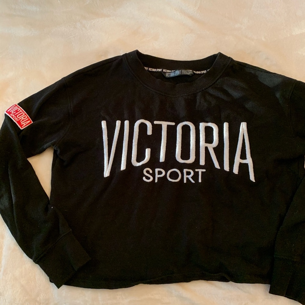 Victoria secret sport cropped Crewneck sweatshirt